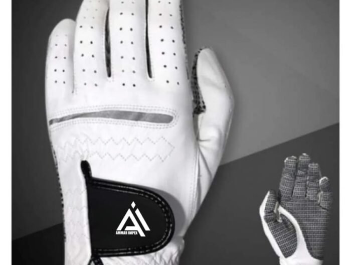 Premium Perforated Genuine Leather Batting Glove