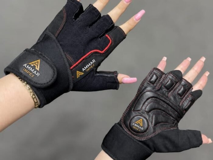 Padded Palm Half-Finger Fitness & Training Gloves
