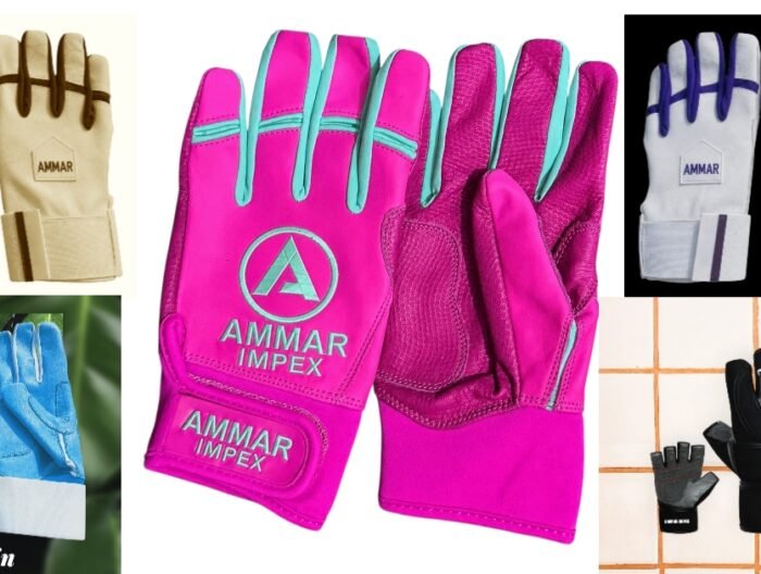 Multi-Style Leather Batting & Fitness Gloves Collection